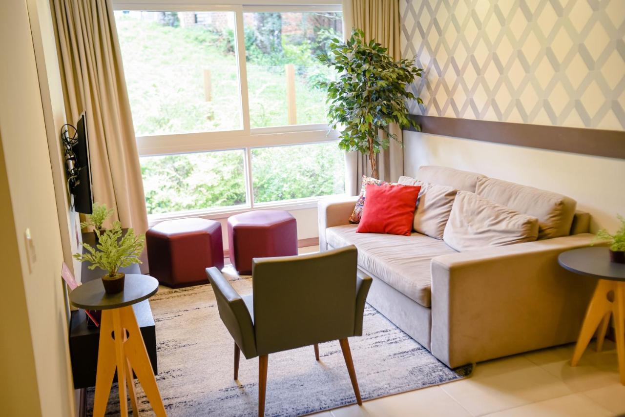 Incrivel Apto De 2 Quartos Em Gramado - Ed Paradiso Exterior foto